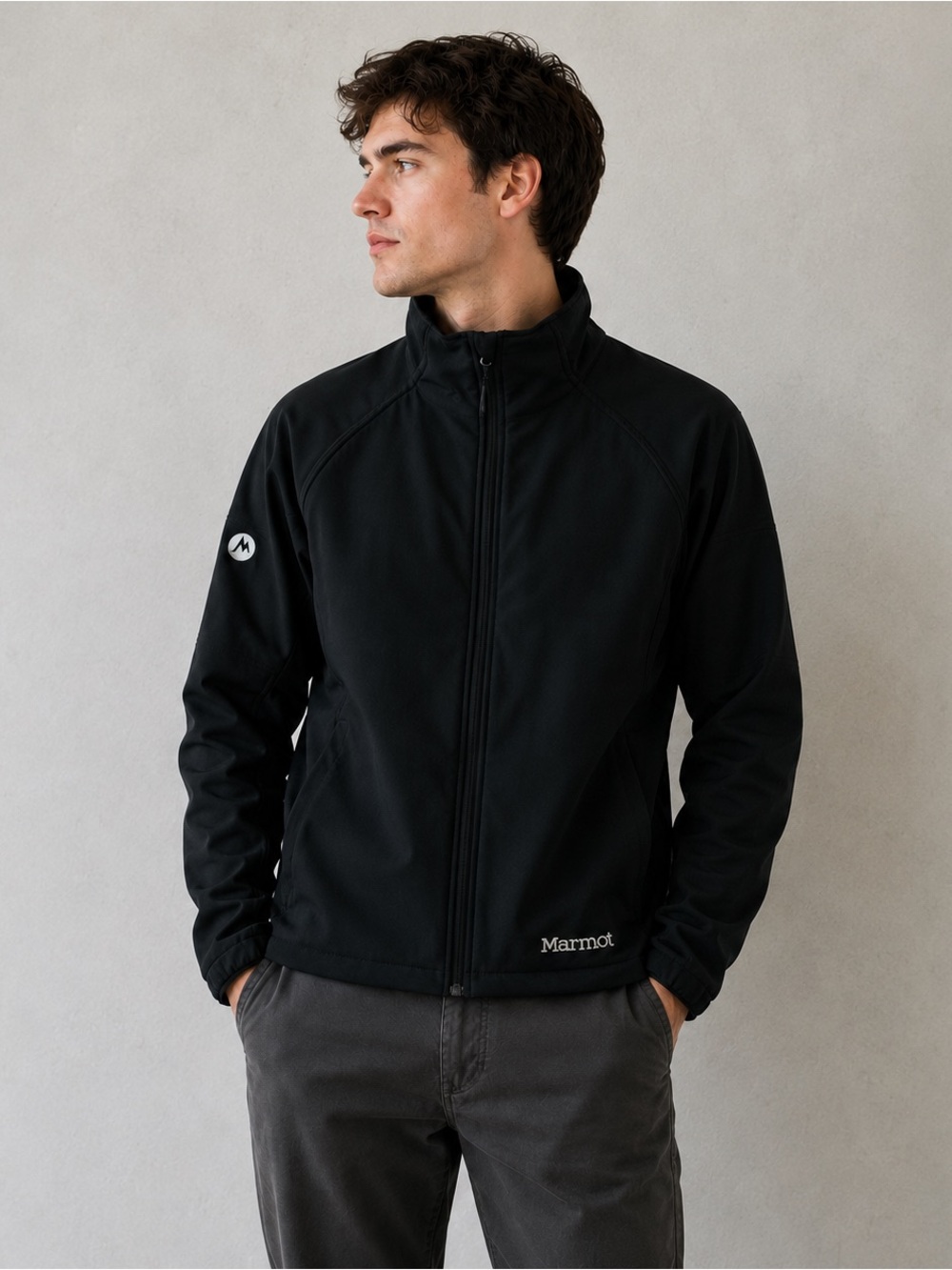 Marmot Black Softshell Jacket